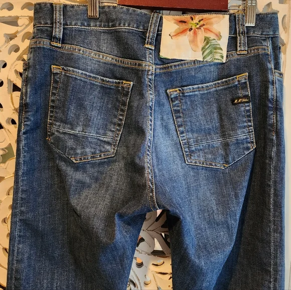 MAURIZIO MASSIMINO DARK WASH, MADE IN ITALY SIZE EU 42 STRAIGHT LEG - Picture 14 of 16